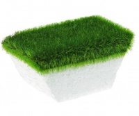 Основа для композиций с зелёным напылением (4,4*8,2*3,9см), 1 шт.