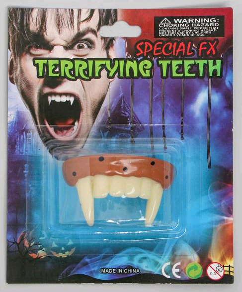 Прикол челюсть "Вампир", 1 шт.