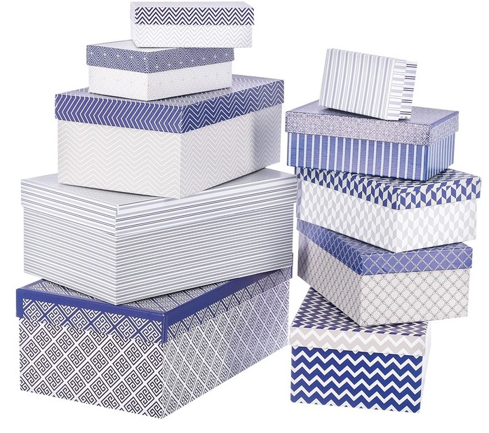 Коробка (13,5х8х4,5см) Орнамент, прямоугольная, 1шт.