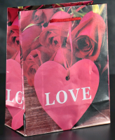 Пакет ламинированный (18*23*8,5 см), Розы, 1 шт.