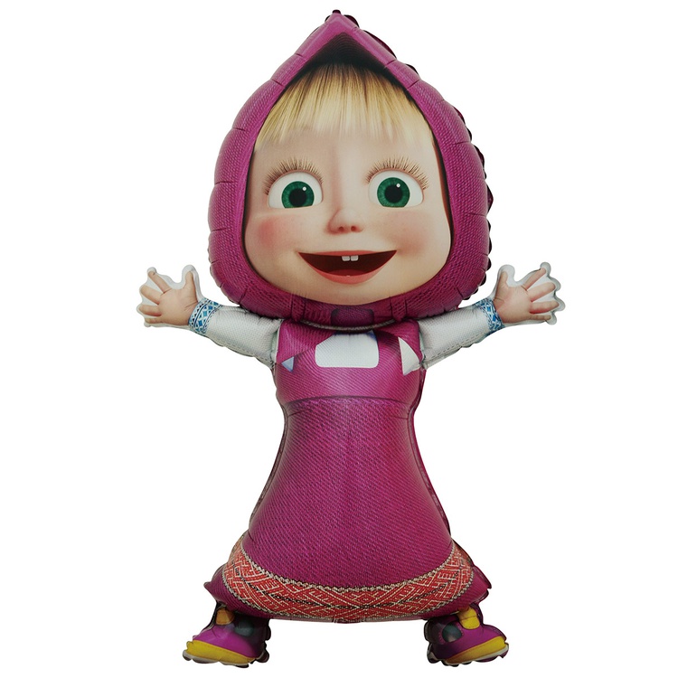 Шар (39"/100см) Фигура, Маша, 1 шт.