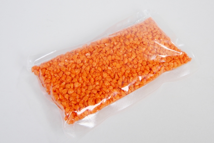 Грунт цветной (3-5мм), оранжевый, 200 гр.