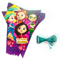 Гирлянда-флажки (240см), Сказочный патруль, 1 шт.
