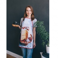 Фартук полноцветный "Милой и нежной мамочке", 1 шт.