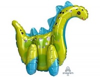 1208-0480_m1 Шар (22"/56см) Ходячая Фигура, Динозавр, 1 шт.