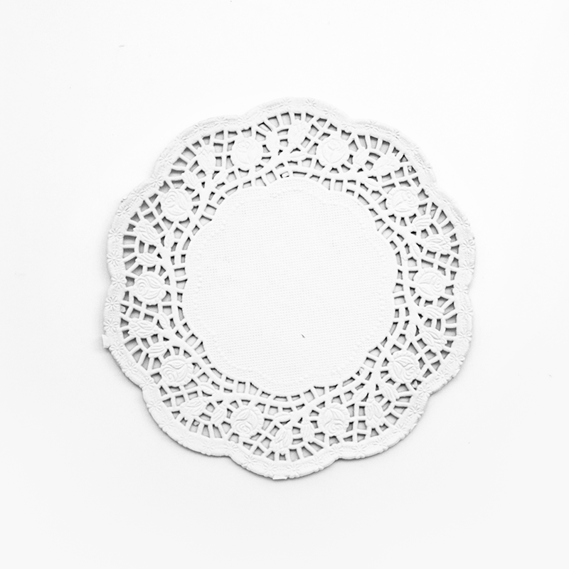 Подставка (6''/15см) Ажурная, Белый, 20 шт.