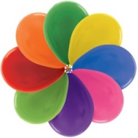 Шар (5"/13см) Ассорти (500), Металлик, 100 шт.