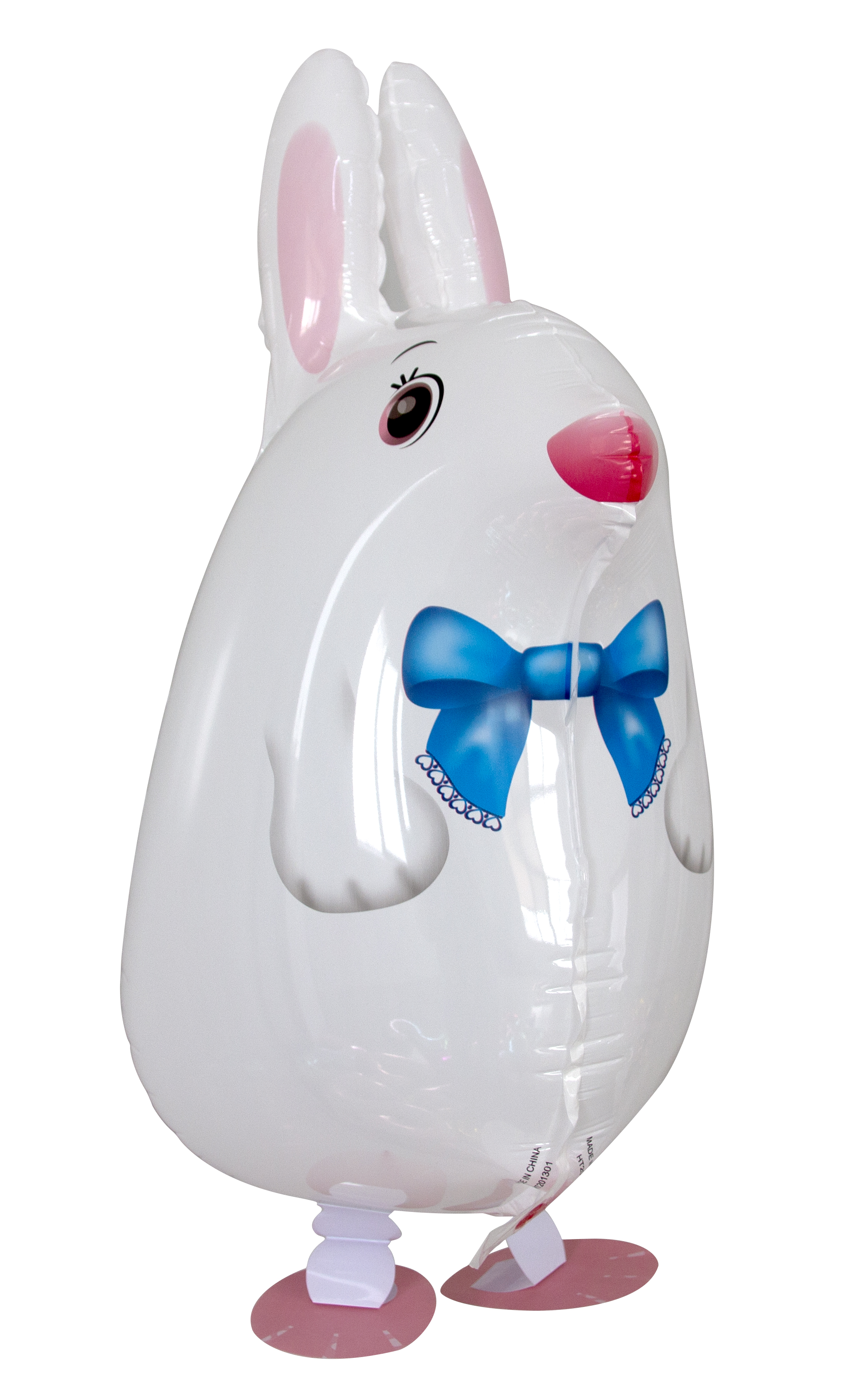 Шар (24''/61см) Ходячая Фигура, Заяц, Белый, 1 шт. Шар (24''/61см) Ходячая Фигура, Заяц, Белый, 1 шт.