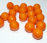 Муляж декоративный апельсин, оранжевый, 1 шт.