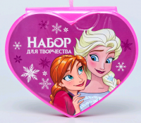 Набор для творчества, Эльза и Анна в форме сердца, 41 предмет, 1 шт.