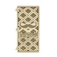 Деревянная открытка (16*8см), "Мужская", 1 шт.