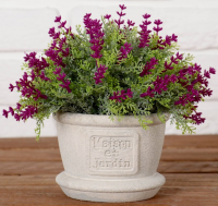 Бонсай в горшке (11*16см) Мелкие бутончики, Микс, 1 шт.