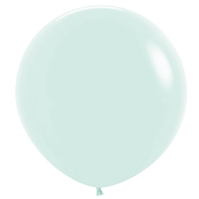 Шар (24"/61см) Мятный (630), Макарунс, 1шт.