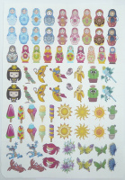 Набор термонаклеек "Ассорти" №23, 1 шт.