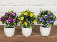 Бонсай (9*19см) Цветы крупные, микс, 1 шт.