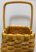 Корзина плетеная (12,5*12,5*9*22см) секвойя, натуральный, 1 шт.