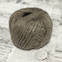 Шпагат джутовый (2мм*50м), серый, 1 шт.