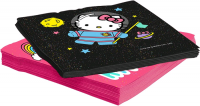 Салфетки (33*33см), Hello Kitty, С Днем Рождения!, 20 шт.
