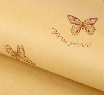 Бумага крафт (50*70см), Счастье, 1 шт.