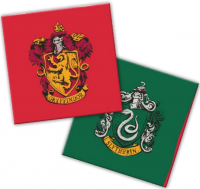 Салфетки (33*33 см), Гарри Поттер (гербы), 20 шт.