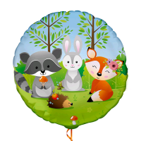 Шар (17''/43 см) Круг, Волшебный лес, 1 шт.