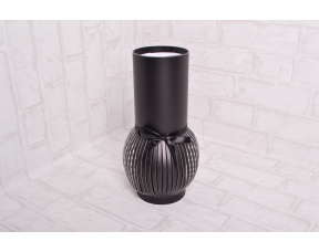 Коробка под цветы (8.6x8.6x25.8cm), Черная, 1 шт.