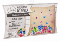 Интерьерная подушка «Весеннее настроение», набор для шитья, 26х15х2 см, 1 шт.