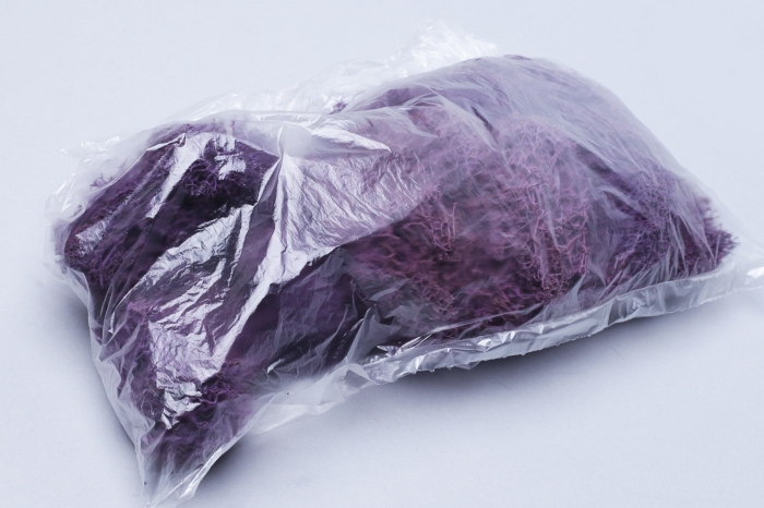 Мох натуральный, стабилизированный фиолетовый, 50мл.