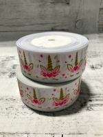 Лента репсовая (40мм*22,85м), Единорог, 1 шт.