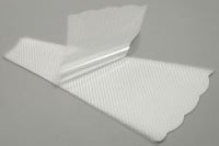 Пакет-конус под гладиолус (52*80 см), рисунок белый, 1 шт.