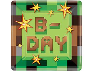 Тарелки (23см), "TNT Party!", 8 шт.