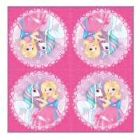 Салфетки (33*33см), "Принцесса Мия и единорог", 12 шт.