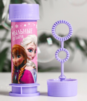 Мыльные пузыри (45мл), Холодное сердце, 1 шт.