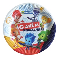 Тарелки (23см), "Фиксики", набор 6 шт. 