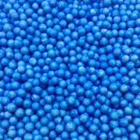 9cb2bb07e58db02577d5e224fed00be1 Шарики пенопласт (5-8мм), Голубой, крупные, 10 гр.