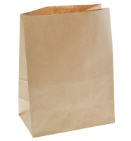 Пакет крафт бумажный фасовочный (22*12*29см), прямоугольное дно, 1 шт.