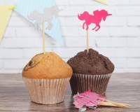 Шпажки "Единорог", 9 шт.