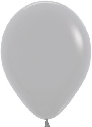 Шар (12''/30см) Серый (081), Пастель, 10 шт.