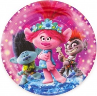 Тарелки (7''/18 см) Тролли, 6 шт.