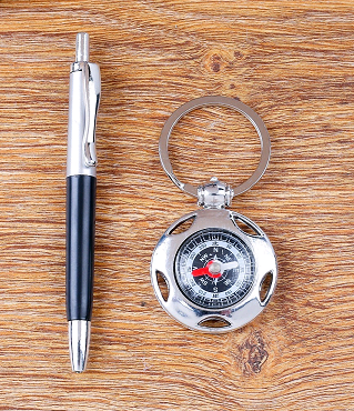 Набор подарочный 2в1 (ручка, компас), 1 шт.