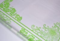 Пленка матовая (600мм), Ажур, Салатовая, 200 гр, 1 шт.