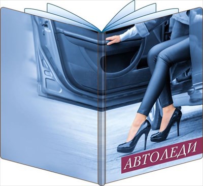 Обложка для документов на авто (13,3*9,6см), Автоледи, 1 шт.