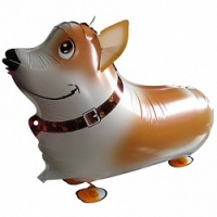 ретривер Шар (24''/61 см) Ходячая Фигура, Корги, 1 шт.