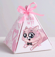 Бонбоньерка (7*7*7,5 см), Мой мур, 1 шт.