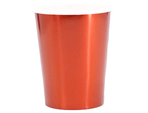 Стаканы (250 мл), Красный, 6 шт.