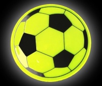 Светоотражающая наклейка мяч d5см (4шт на листе цена за лист) МИКС, 1шт.