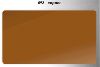 Пленка Oracal 641, ширина 1 м, металлик-матовой, медный (092), 0,5 пог. м