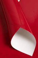 Кожзам гладкий (А4), красный, 1 шт.