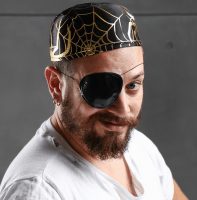 Карнавальная бандана "Паутина", 1 шт.