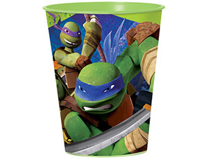 Стакан пластиковый (473мл), Черепашки-Ниндзя, 1 шт.